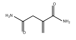2-Methylenesuccinamide 结构式
