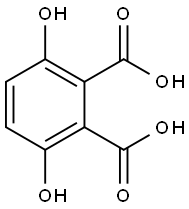 3,6-二羟基邻苯二甲酸 结构式