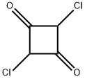 1,3-Cyclobutanedione, 2,4-dichloro- 结构式