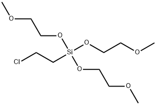 6-(2-chloroethyl)-6-(2-methoxyethoxy)-2,5,7,10-tetraoxa-6-silaundecane 结构式