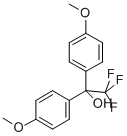 2,2,2-TRIFLUORO-1,1-BIS(4-METHOXYPHENYL)ETHANOL 结构式