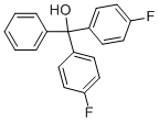 双(4-氟苯基)(苯基)甲醇 结构式
