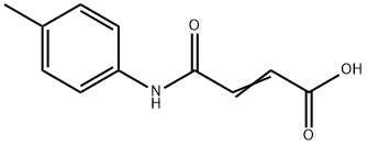 4-氧-4-(4-甲苯胺基)丁-2-烯酸 结构式