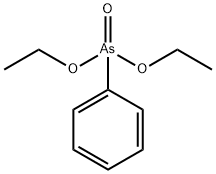 Phenylarsonic acid diethyl ester 结构式