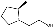 1-Pyrrolidineethanol,2-methyl-,(2R)-(9CI) 结构式