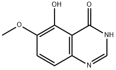 5-hydroxy-6-Methoxyquinazolin-4(3H)-one 结构式