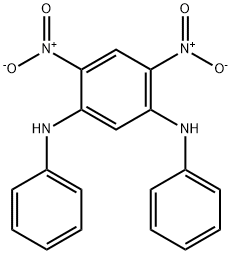 1,3-苯二胺-4,6-N,N'-二硝基二苯基 结构式