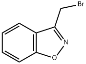 3-溴甲基-1,2-苯并异噁唑 结构式