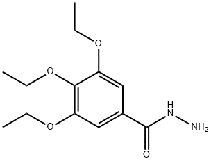 3,4,5-三乙氧基苯甲酰肼 结构式