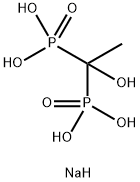 羟基乙叉二膦酸四钠 结构式