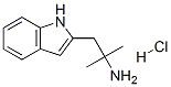 1-(1H-吲哚-2-基)-2-甲基丙-2-胺 结构式