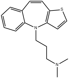 替诺帕明 结构式