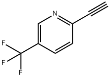 2-乙炔基-5-(三氟甲基)吡啶 结构式