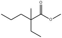 2-Ethyl-2-methylvaleric acid methyl ester 结构式
