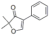 2,3-Dihydro-2,2-dimethyl-4-phenylfuran-3-one 结构式