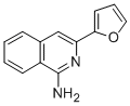 1-Isoquinolinamine, 3-(2-furanyl)- 结构式