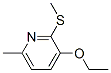 3-Ethoxy-6-methyl-2-(methylthio)pyridine 结构式