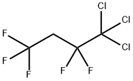 1,1,1-TRICHLORO-2,2,4,4,4-PENTAFLUOROBUTANE 结构式