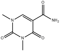 1,3-DIMETHYL-2,4-DIOXO-1,2,3,4-TETRAHYDROPYRIMIDINE-5-CARBOXAMIDE 结构式