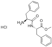 L-苯丙氨酰基-L-苯丙氨酸甲酯盐酸盐 结构式