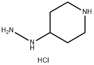 1-(PIPERIDIN-4-YL)HYDRAZINE DIHYDROCHLORIDE 结构式