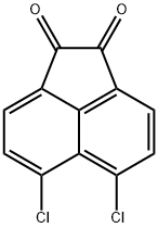 5,6-Dichloro-1,2-acenaphthenedione 结构式