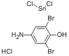 4-氨基-2,6-二溴酚氯化锡盐酸盐 结构式