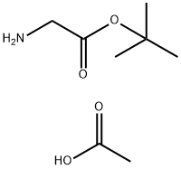 甘氨酸叔丁酯乙酸盐 结构式