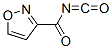 3-Isoxazolecarbonylisocyanate(9CI) 结构式