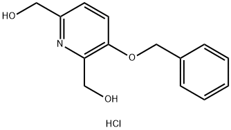 3-苄基-2,6-双(羟甲基)吡啶-4(1H)-酮盐酸盐 结构式