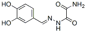 Acetic acid, aminooxo-, [(3,4-dihydroxyphenyl)methylene]hydrazide (9CI) 结构式