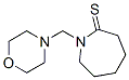 2H-Azepine-2-thione,  hexahydro-1-(4-morpholinylmethyl)- 结构式