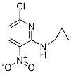 6-氯-N-环丙基-3-硝基吡啶-2-胺 结构式