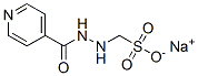 2'-(sulphomethyl)isonicotinohydrazide, monosodium salt 结构式