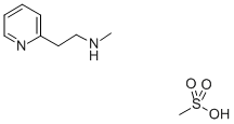 N-甲基-2-吡啶-2-醇甲磺酰乙胺 结构式