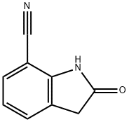 7-氰基吲哚酮 结构式