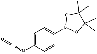 4-异氰酰苯基硼酸频哪醇酯 结构式