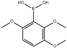 2,3,6-三甲氧基苯基硼酸 结构式