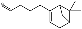 6,6-dimethylbicyclo[3.1.1]hept-2-ene-2-butyraldehyde 结构式