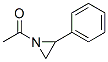 Aziridine, 1-acetyl-2-phenyl- (9CI) 结构式