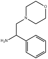 2-吗啉-4-基-1-苯基乙胺 结构式