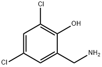 3,5-DICHLORO-2-HYDROXYBENZYLAMINE 结构式