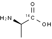 D-ALANINE, [1-14C] 结构式