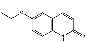 2(1H)-Quinolinone,6-ethoxy-4-methyl-(9CI) 结构式