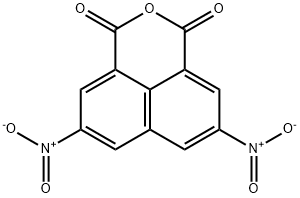 3,6-二硝基萘酐 结构式