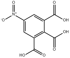 5-硝基-1,2,3-苯三甲酸 结构式
