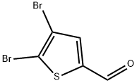 4,5-二溴噻吩-2-甲醛 结构式