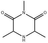 2,6-Piperazinedione,  1,3,5-trimethyl- 结构式