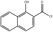 1-hydroxynaphthalene-2-carbonyl chloride 结构式