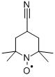 4-氰基-2,2,6,6-四甲基哌啶-1-氧基自由基 结构式